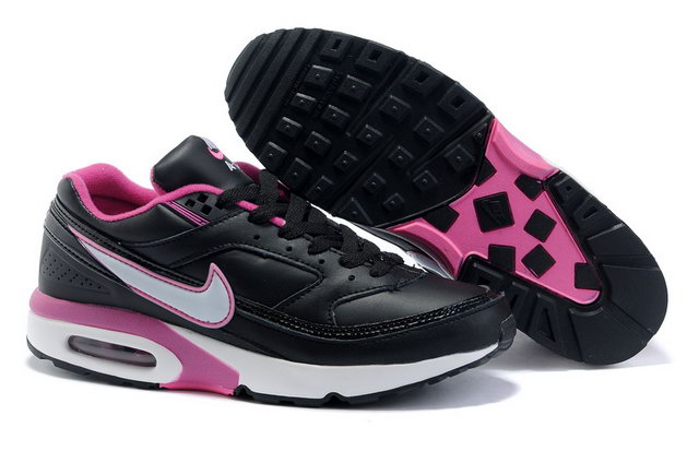 Nike Air Max Classic BW Black White Pink Shoes
